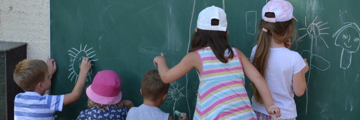 Kita Kinder der Kita Frechdachs