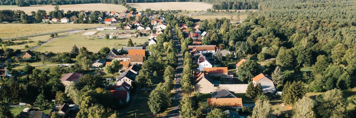 Schönwalde-Dorf von oben Schönwalde-Dorf von oben