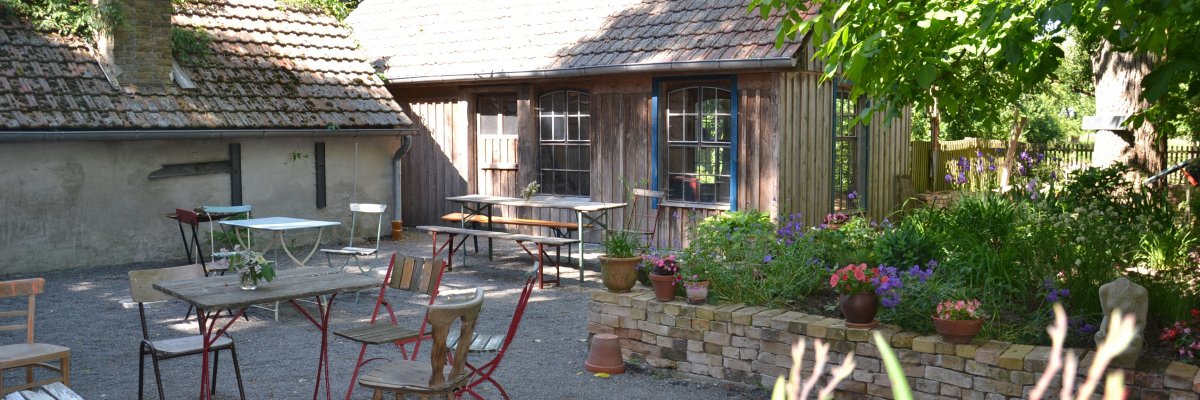 Kulturmühle Perwenitz Innenhof Kulturmühle Perwenitz Innenhof