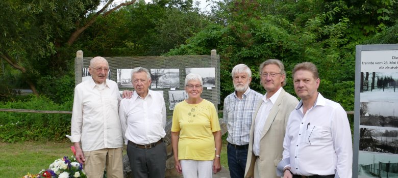 Zeitzeugen der Gedenkveranstaltung vom 13. August 2021 Zeitzeugen der Gedenkveranstaltung vom 13. August 2021