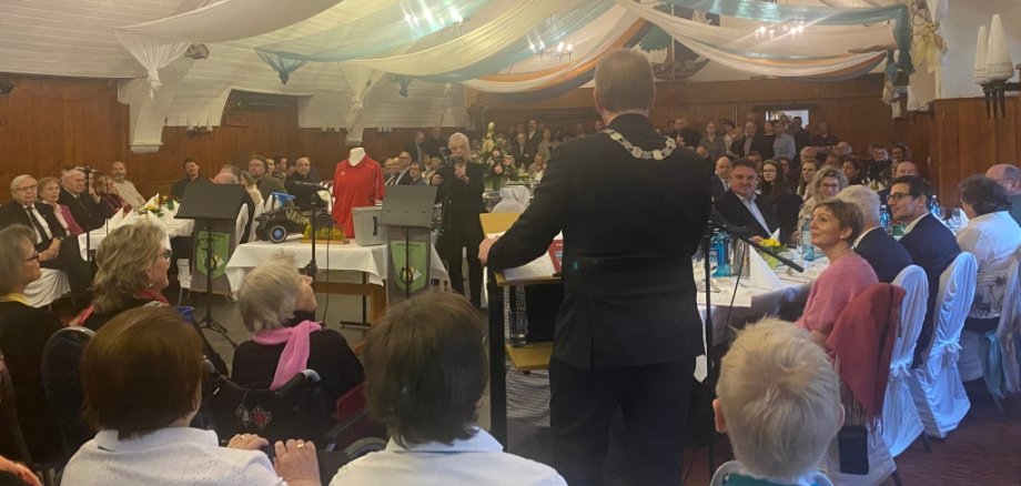 Neujahrsempfang - Blick Saal Neujahrsempfang - Blick Saal