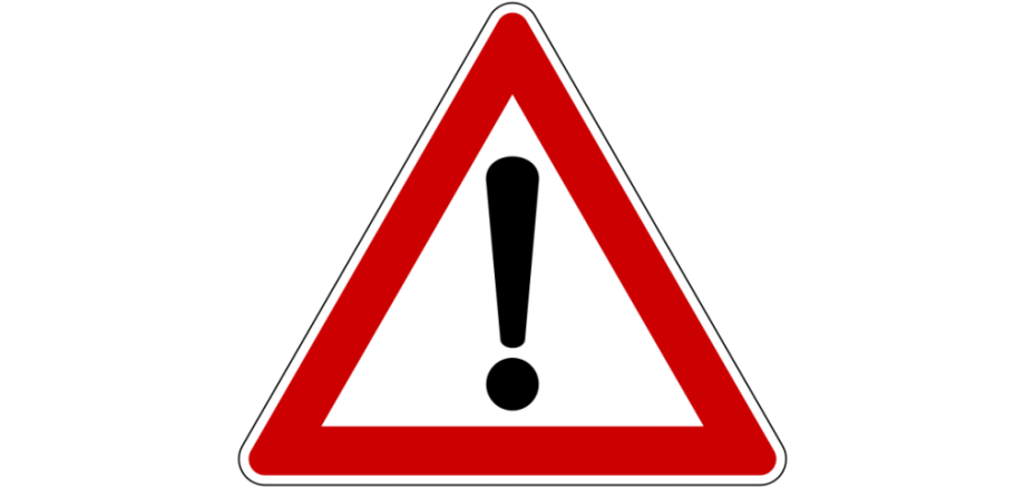 Warnschild