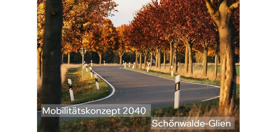 Mobilitätskonzeptes 2040 für Schönwalde-Glien Mobilitätskonzeptes 2040 für Schönwalde-Glien