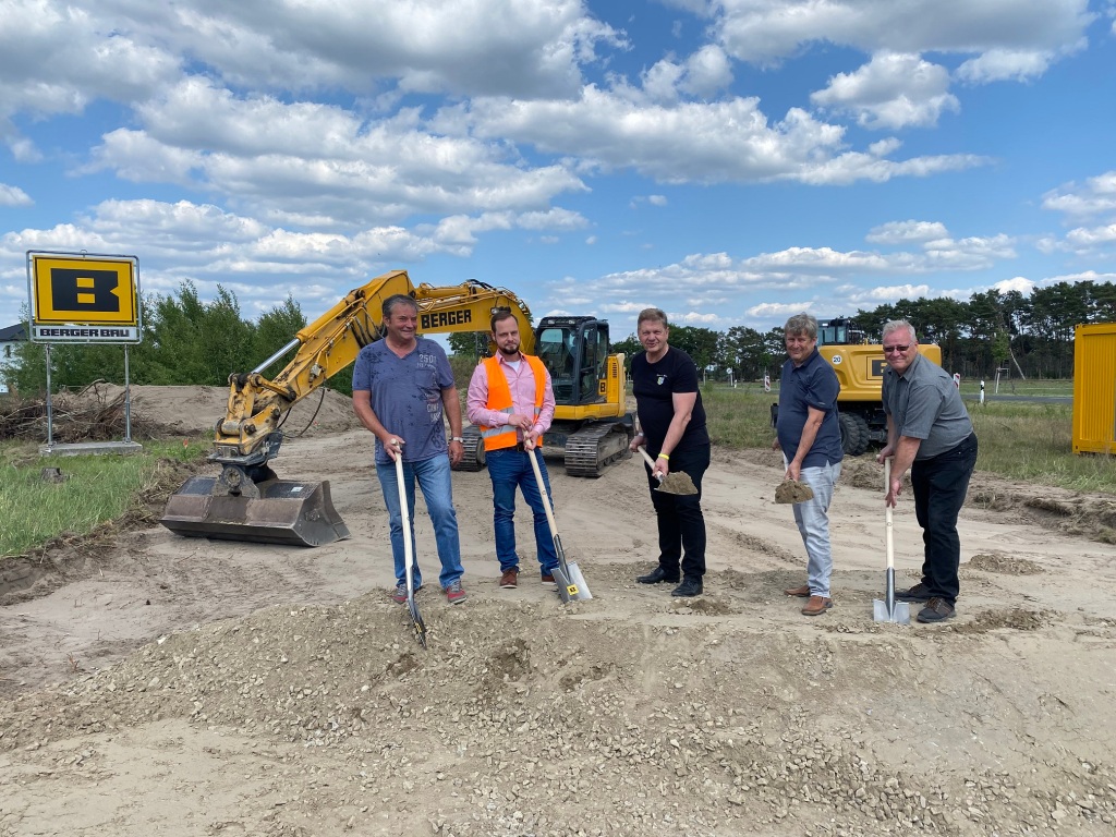 Spatenstich für neuen Kreisverkehr an der L20 – Baubeginn offiziell gestartet