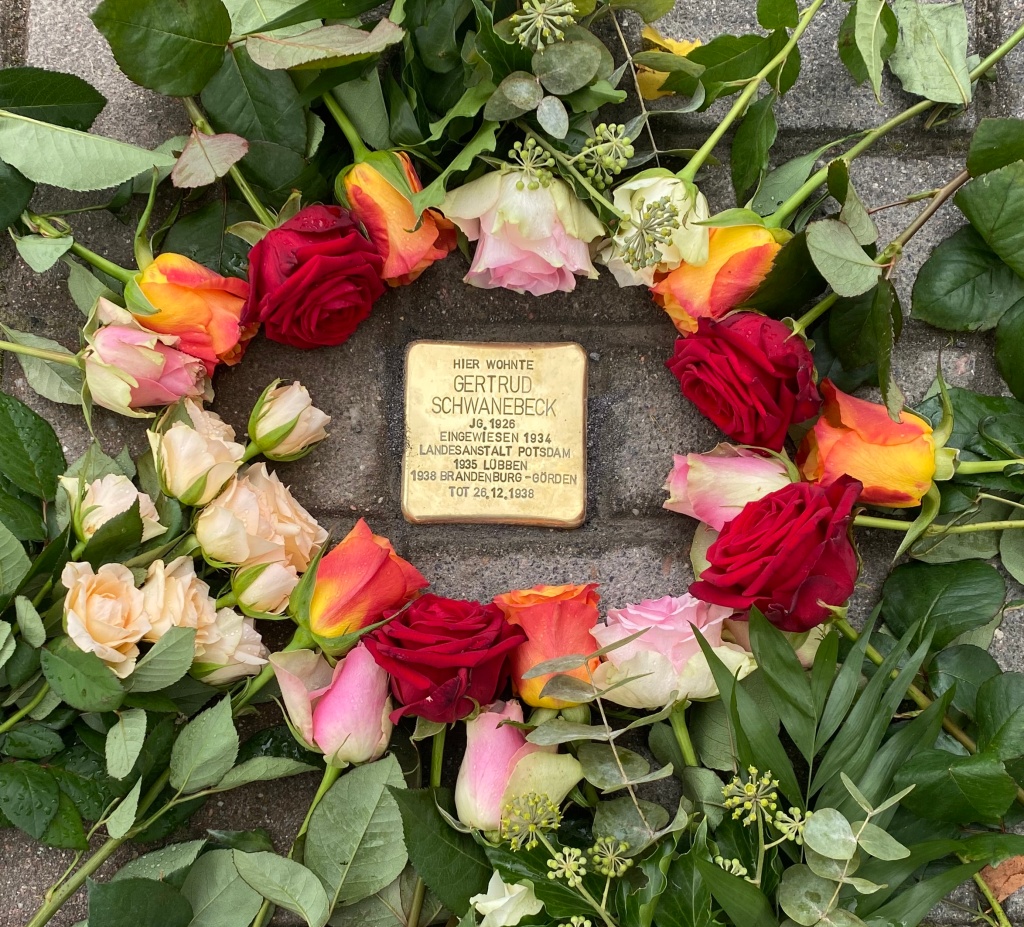 Stolperstein für Gertrug Schwanebeck Stolperstein für Gertrug Schwanebeck