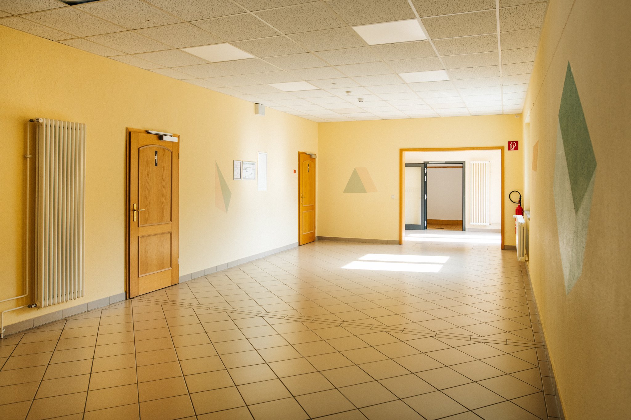 Perwenitz Grundschule Vorraum Aula